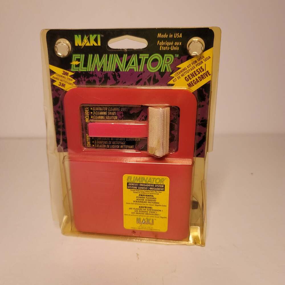 NAKI Eliminator Cleaning Kit for Sega Genesis Megadrive NEW